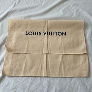 Authentic Louis Vuitton dust bag